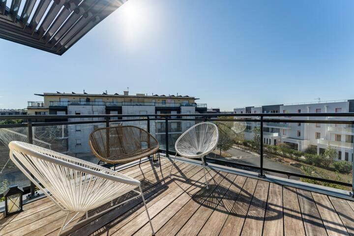 Bordeaux Merignac Appartement 2 Pieces - 2 Terrasses 외부 사진