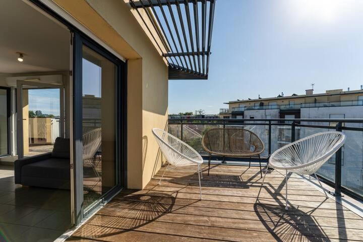 Bordeaux Merignac Appartement 2 Pieces - 2 Terrasses 외부 사진